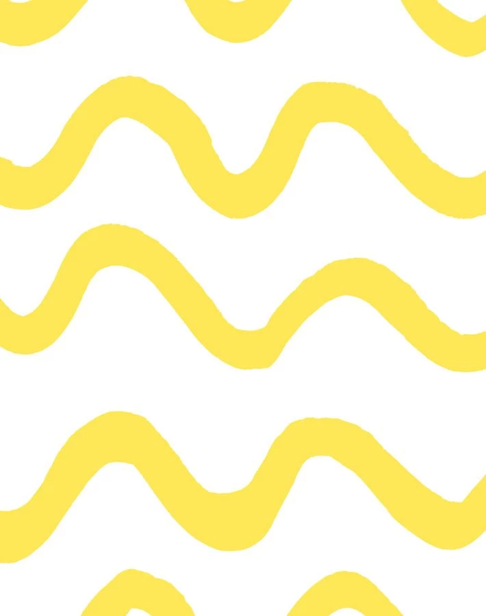 'Aegean Waves' Wallpaper By Tea Collection - Daffodil 5 'Aegean Waves' Wallpaper By Tea Collection - Daffodil - Image 3