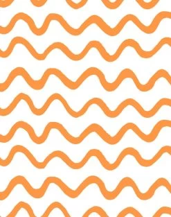 'Aegean Waves' Wallpaper By Tea Collection - Pushpop