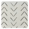 'Fabric By The Yard - Arrows - Chocolate On California Cotton
