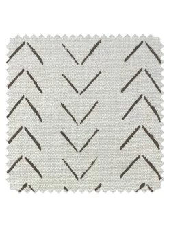 'Fabric By The Yard - Arrows - Chocolate On California Cotton