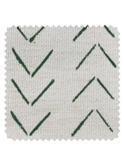 'Fabric By The Yard - Arrows - Green On California Cotton
