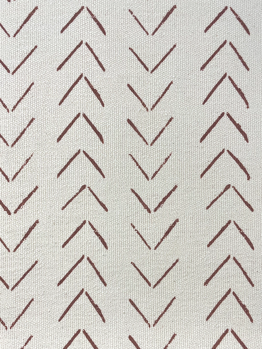 'Fabric By The Yard - Arrows - Rust On California Cotton 4 'Fabric By The Yard - Arrows - Rust On California Cotton - Image 2