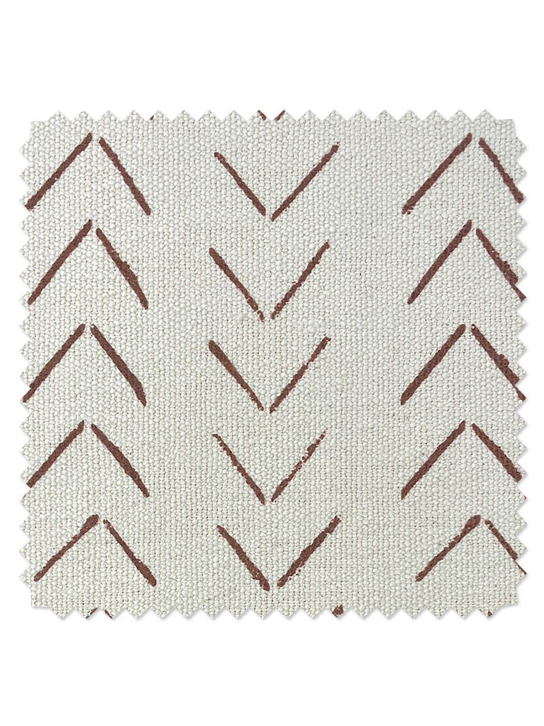 'Fabric By The Yard - Arrows - Rust On California Cotton 3 'Fabric By The Yard - Arrows - Rust On California Cotton