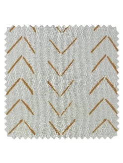 'Fabric By The Yard - Arrows - Terracotta On California Cotton