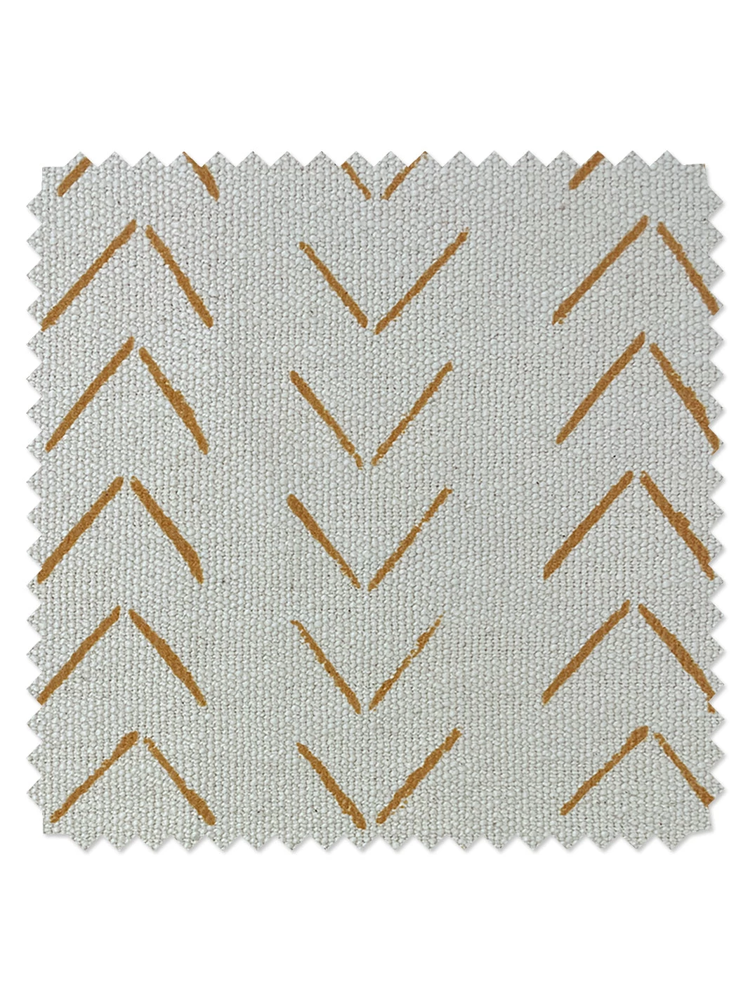 'Fabric By The Yard - Arrows - Terracotta On California Cotton 3 'Fabric By The Yard - Arrows - Terracotta On California Cotton