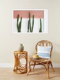 'Cacti Block' Framed Art
