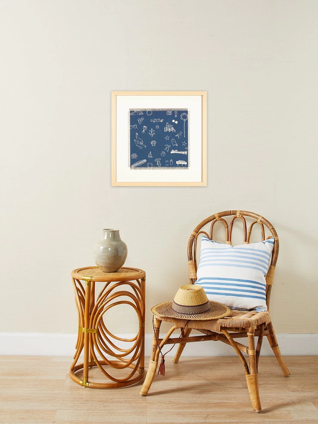 'Malibu Beachlife' Framed Art By Nathan Turner 4 'Malibu Beachlife' Framed Art By Nathan Turner - Image 2