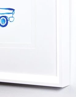 'Malibu Surfs Up' Framed Art By Nathan Turner -Wall Decoration Store Artshoppe Malibu Surfs UpFramed Art Detail