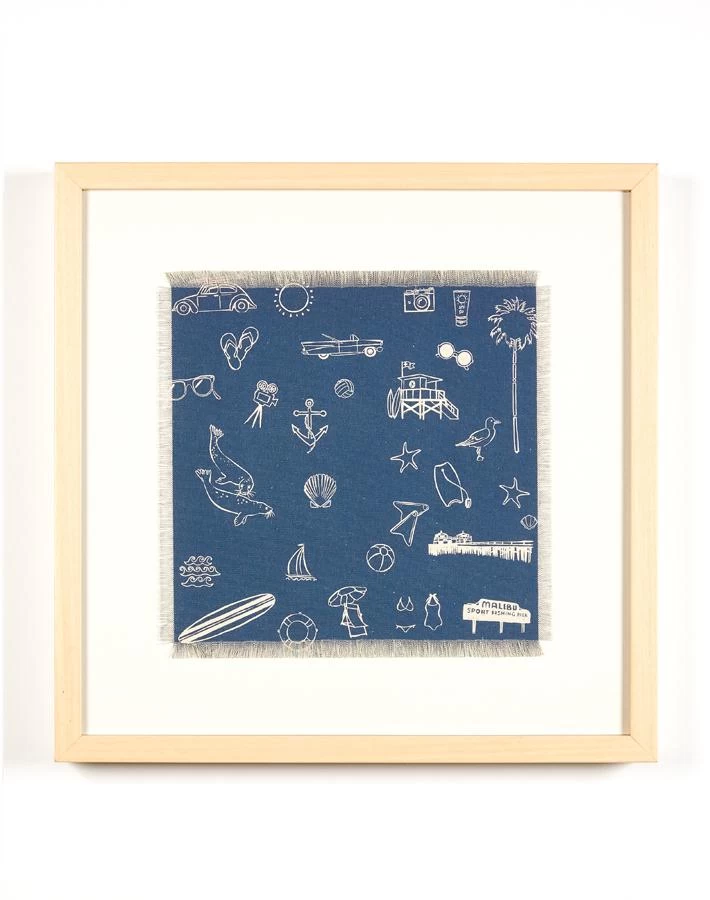 'Malibu Beachlife' Framed Art By Nathan Turner 3 'Malibu Beachlife' Framed Art By Nathan Turner