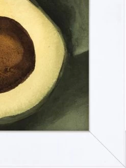 'Avocado Slice' Framed Art By Nathan Turner 7 'Avocado Slice' Framed Art By Nathan Turner -Wall Decoration Store Avocado Slice by Nathan Turner detail