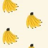 'Bananas' Wallpaper By Tea Collection - Cream