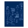 'Barbie™ Blueprint On Acrylic -Wall Decoration Store Barbie Blueprint on Acrylic by artshoppe design b4ee8769 e140 4d28 9931 9e3c9e165456