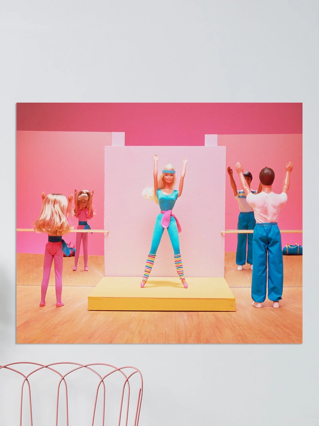 'Barbie™ Fitness Club On Acrylic 4 'Barbie™ Fitness Club On Acrylic - Image 2