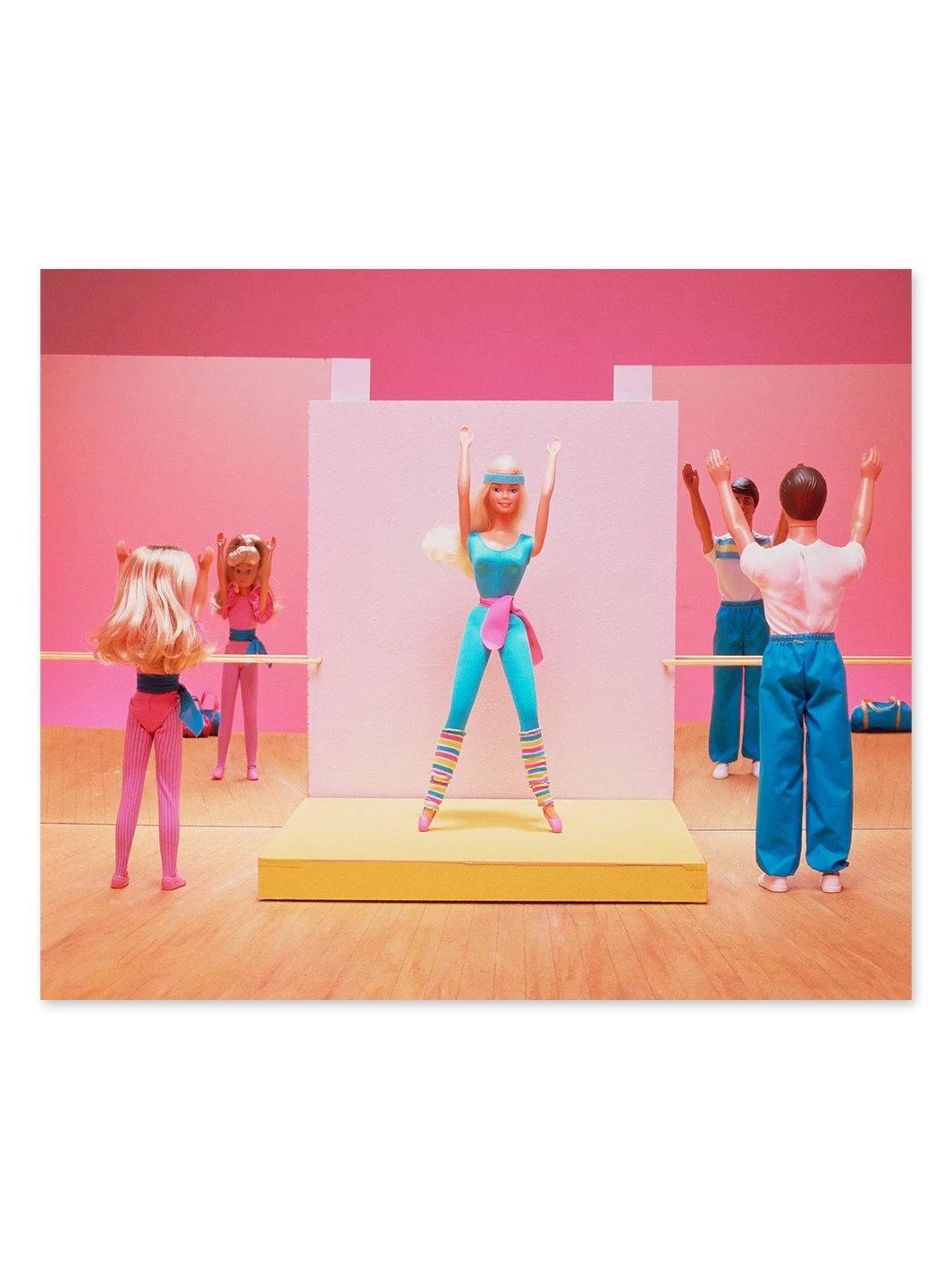 'Barbie™ Fitness Club On Acrylic 3 'Barbie™ Fitness Club On Acrylic