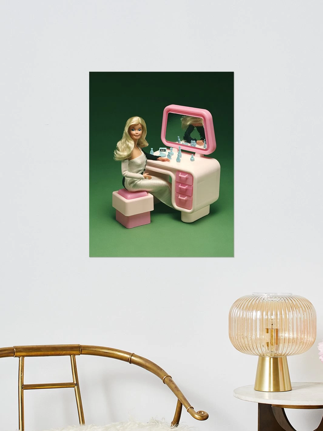 'Barbie™ Getting Ready On Acrylic 4 'Barbie™ Getting Ready On Acrylic - Image 2