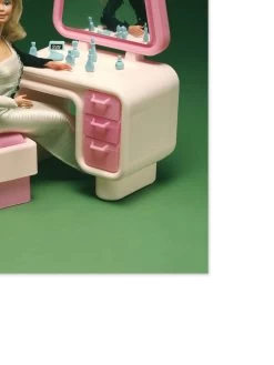 'Barbie™ Getting Ready On Acrylic 7 'Barbie™ Getting Ready On Acrylic -Wall Decoration Store Barbie Getting Ready on Acrylic by artshoppe detail