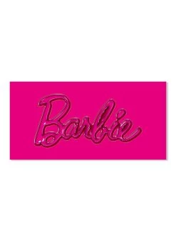 'Barbie™ Gloss Logo On Acrylic