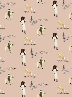 'Barbie™ Ranch' Wallpaper By Barbie™ - Clay