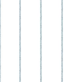 'Baseball Stitch' Wallpaper By Wallshoppe - Blue