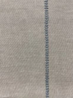 'Fabric By The Yard - Baseball Stitch - Blue On Flax Linen 11 'Fabric By The Yard - Baseball Stitch - Blue On Flax Linen -Wall Decoration Store Baseball Stitch Blue on Flax Linen Design