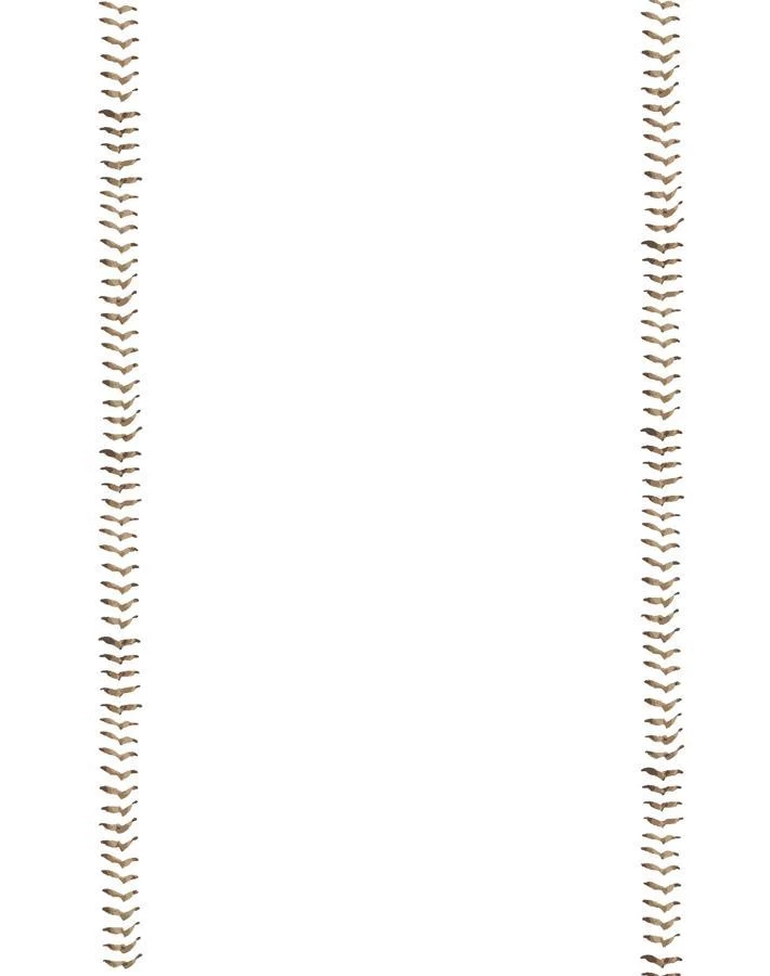 'Baseball Stitch' Wallpaper By Wallshoppe - Saddle 5 'Baseball Stitch' Wallpaper By Wallshoppe - Saddle - Image 3