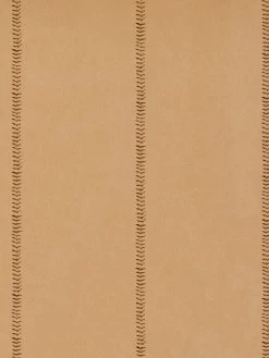'Baseball Stitch' Kraft' Wallpaper By Wallshoppe - Saddle