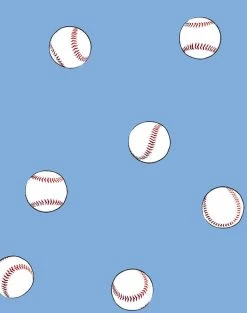 'Baseball Toss' Wallpaper By Wallshoppe - Denim 9 'Baseball Toss' Wallpaper By Wallshoppe - Denim -Wall Decoration Store Baseball Toss Denim design 2fcb733d 2d99 4d2f bea0 88f484310f4e