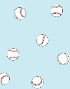 'Baseball Toss' Wallpaper By Wallshoppe - Sky