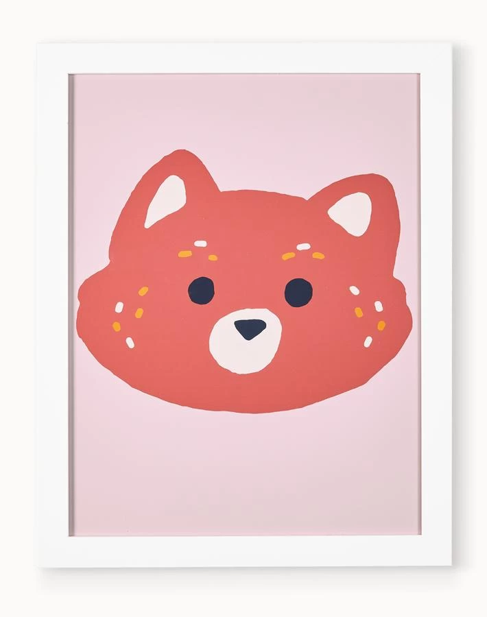 'Bear Face' Framed Art By Tea Collection 3 'Bear Face' Framed Art By Tea Collection