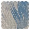 'Fabric By The Yard - Belafonte Palm - Blue On Flax Linen -Wall Decoration Store Belafonte Palm Blue Flax Linen Detail