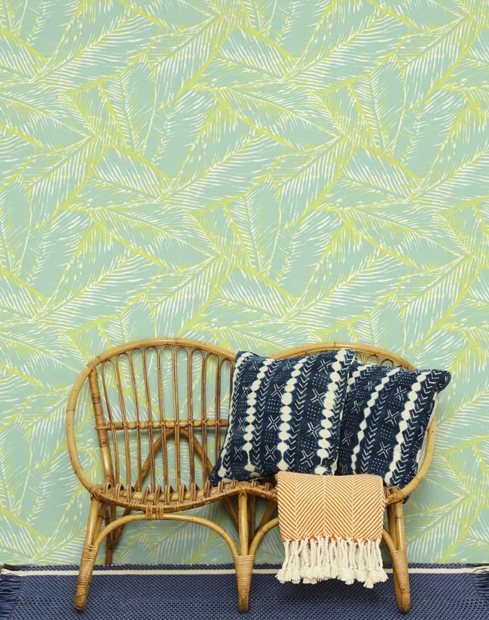 'Best Fronds' Wallpaper By Wallshoppe - Keylime 4 'Best Fronds' Wallpaper By Wallshoppe - Keylime - Image 2