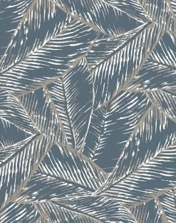 'Best Fronds' Wallpaper By Wallshoppe - Gray