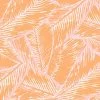 'Best Fronds' Wallpaper By Wallshoppe - Creamsicle