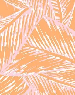'Best Fronds' Wallpaper By Wallshoppe - Creamsicle -Wall Decoration Store Best Fronds Creamsicle detail 9bd22bd2 e01f 456b bdac c0488363e17b