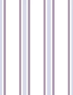 'Between The Lines' Wallpaper By Wallshoppe - Plum / Lavender