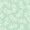 'Bicycles' Wallpaper By Tea Collection - Aventurine -Wall Decoration Store Bicycles Aventurine design 8d7672f2 5866 4e5f b37b d69c24da968a
