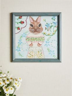 'Bunny Burchington' By Carly Beck Art Print