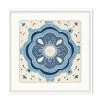 'Blue Talavera Tile Ensenada' On Canvas By Nathan Turner Framed Art