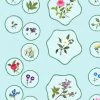 'Bouvier's Botanical' Wallpaper By Carly Beck - Sky