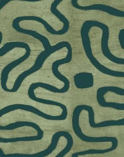 'Buka Patchwork' Wallpaper By Chris Benz - Green