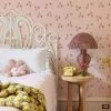 'Bzzz' Wallpaper By Lingua Franca - Pink -Wall Decoration Store Bzzz Pink RS