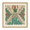'Cabana Pastel Tile 1' On Canvas By Nathan Turner Framed Art -Wall Decoration Store Cabana Pastel Tile 1 Design
