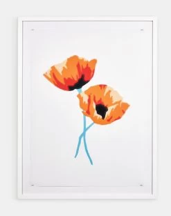 'California Poppies' Framed Art By Nathan Turner