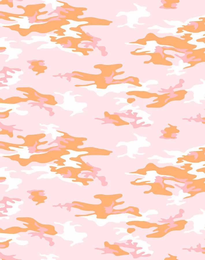 'Camo' Wallpaper By Nathan Turner - Pink 3 'Camo' Wallpaper By Nathan Turner - Pink