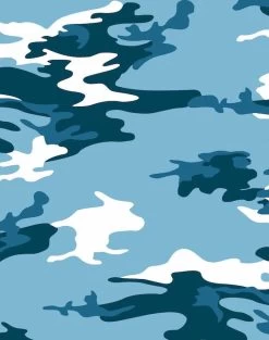 'Camo' Wallpaper By Nathan Turner - Blue 8 'Camo' Wallpaper By Nathan Turner - Blue -Wall Decoration Store Camo blue A detail 95b595c3 71f6 4339 a9f8 c938407186c0