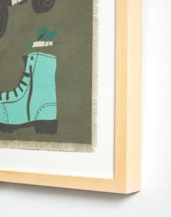 'Camping Gear' Framed Art By Tea Collection 7 'Camping Gear' Framed Art By Tea Collection -Wall Decoration Store Camping Gear by Tea Collection Detail