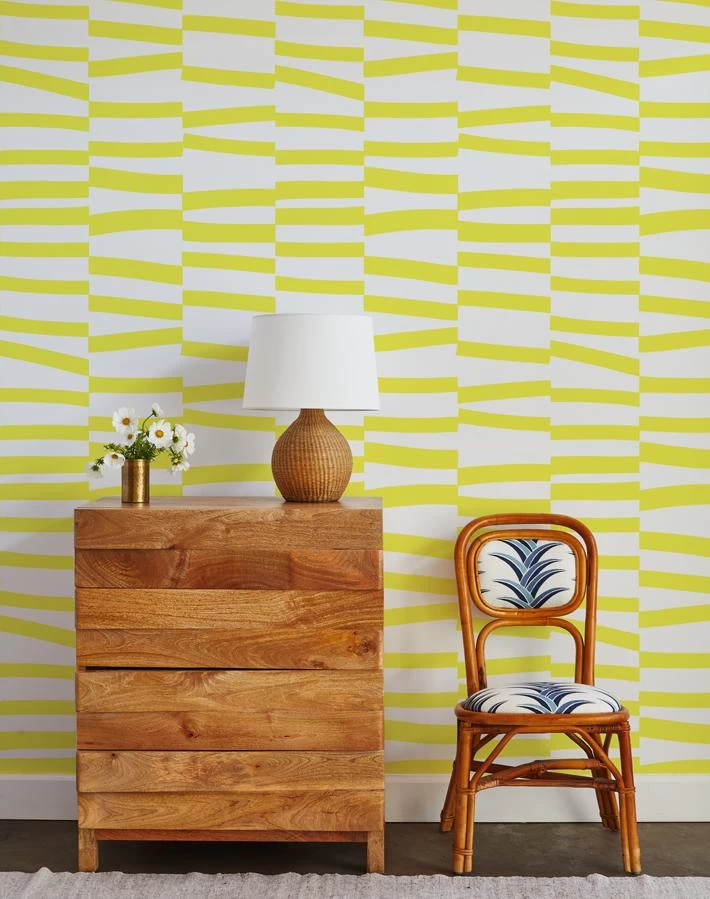 'Canals' Wallpaper By Clare V. - Yellow 4 'Canals' Wallpaper By Clare V. - Yellow - Image 2