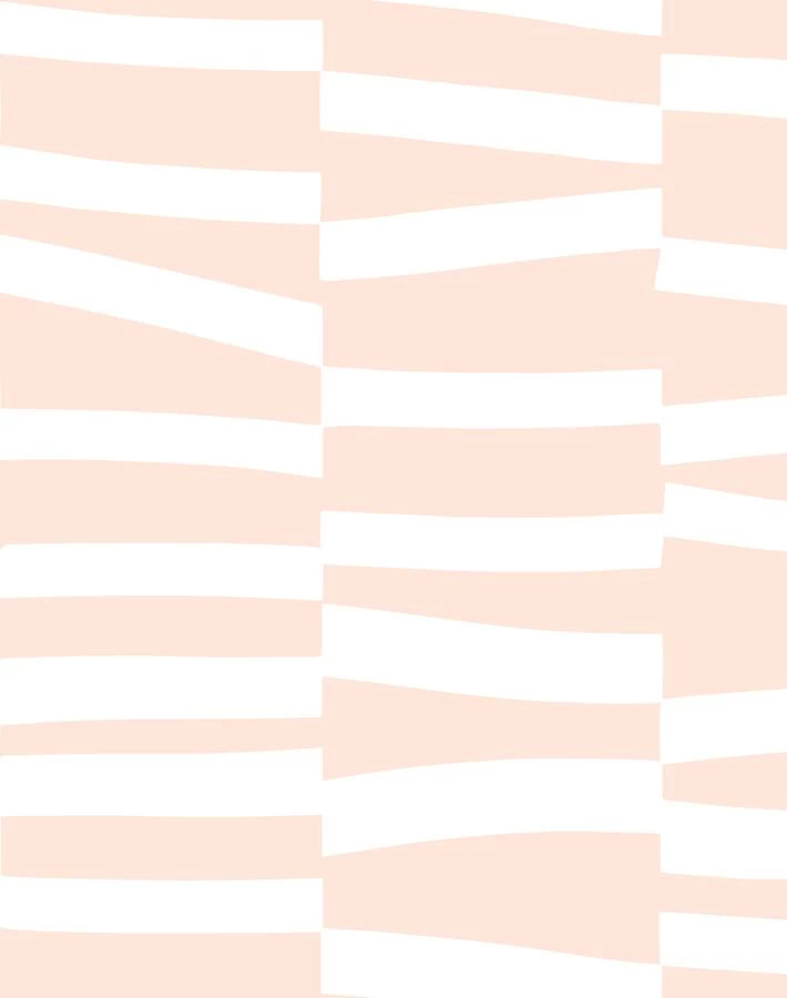 'Canals' Wallpaper By Clare V. - Pink 3 'Canals' Wallpaper By Clare V. - Pink