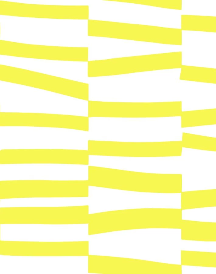 'Canals' Wallpaper By Clare V. - Yellow 3 'Canals' Wallpaper By Clare V. - Yellow
