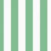 'Candy Stripe' Wallpaper By Wallshoppe - Green